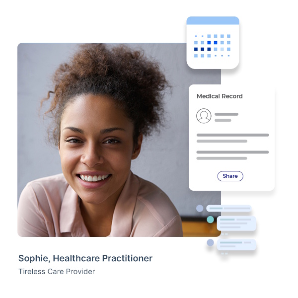 Sophie, a healthcare practitioner